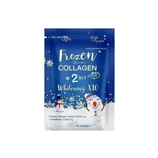 Frozen Collagen 2 in 1 Whitening X10