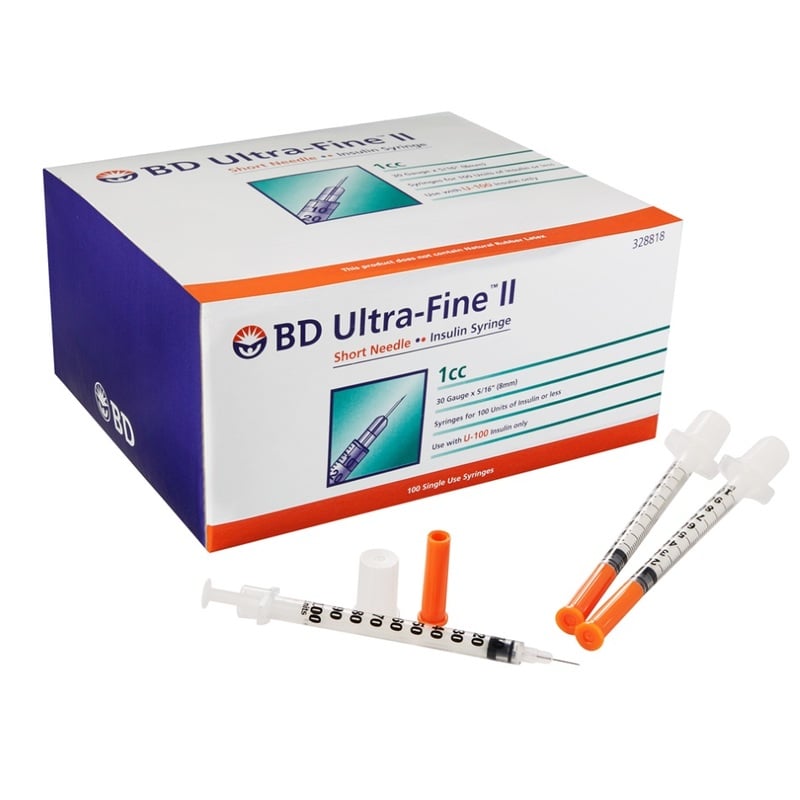 BD Ultra-Fine II Insulin Syringe