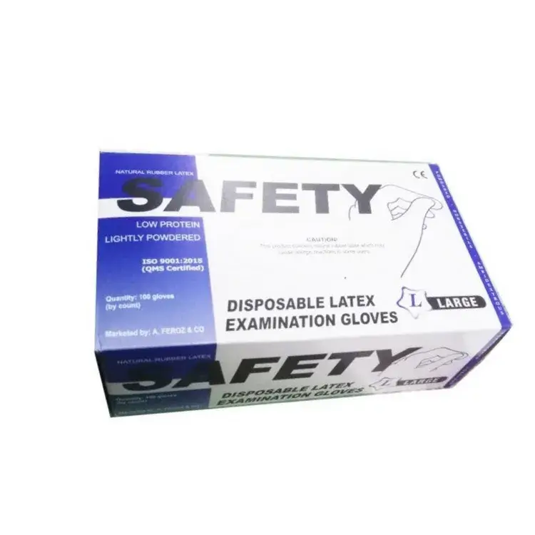 Disposable Latex Examination Gloves