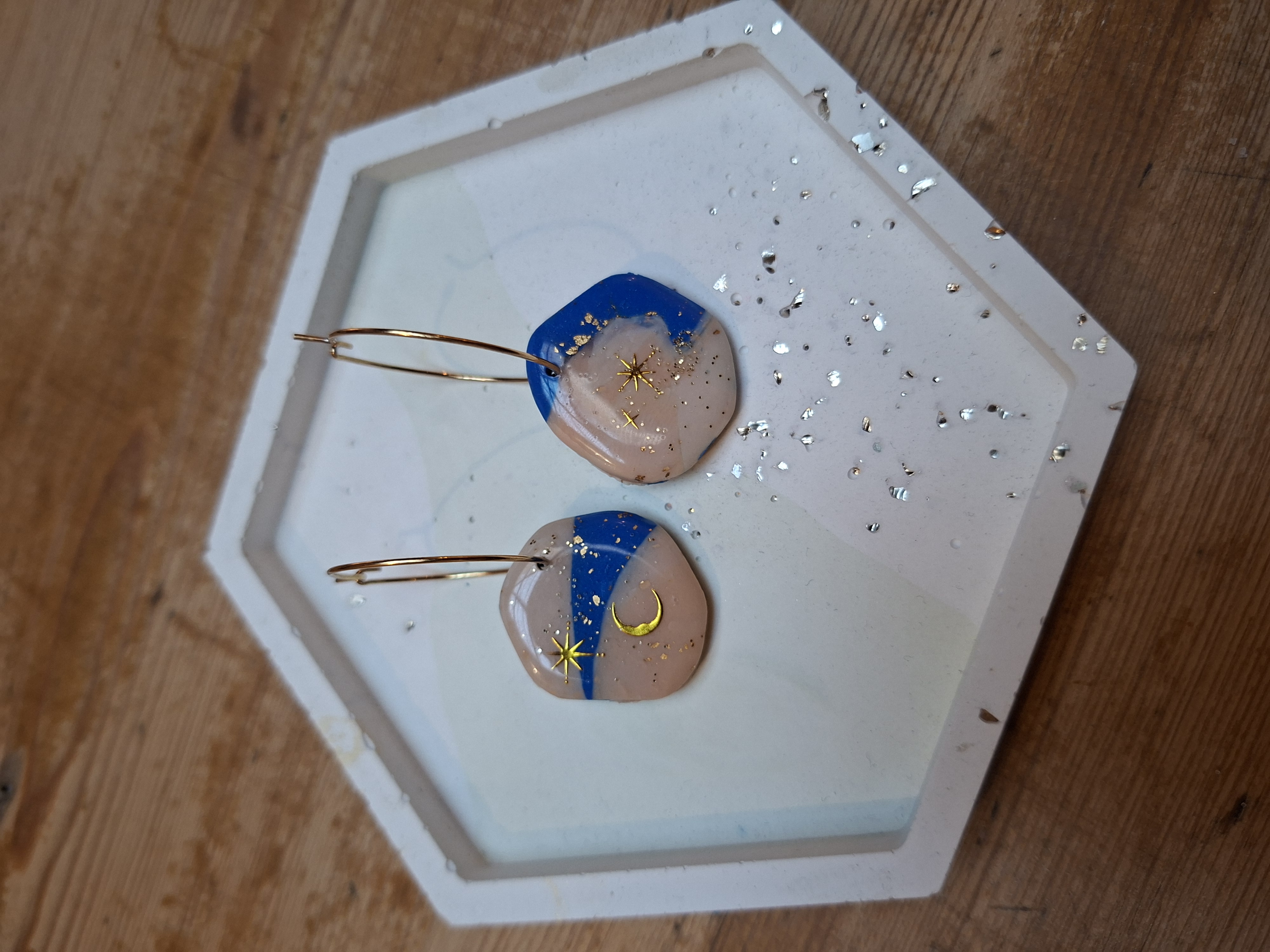 Boucles «oniriques» bleues