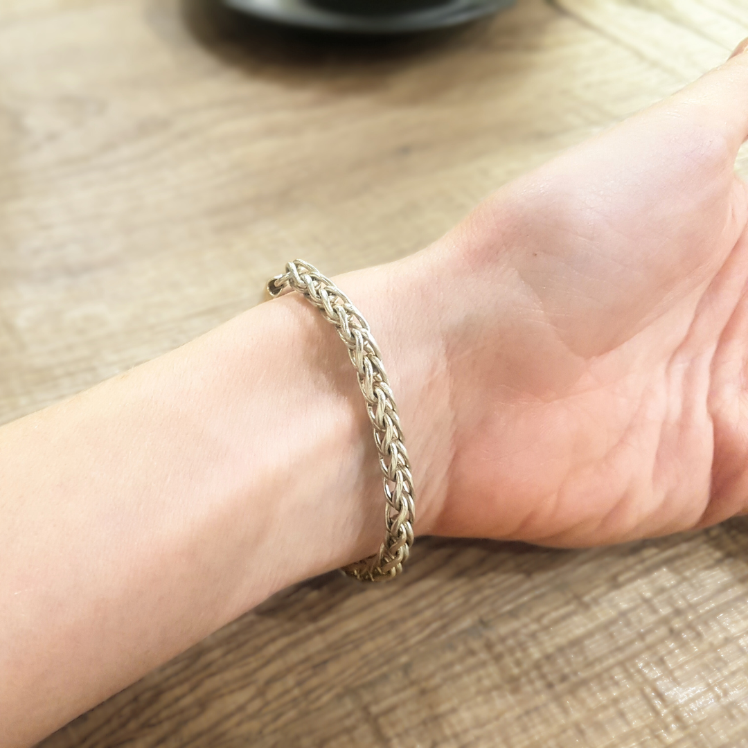 Flow - Braided Bracelet | Silver