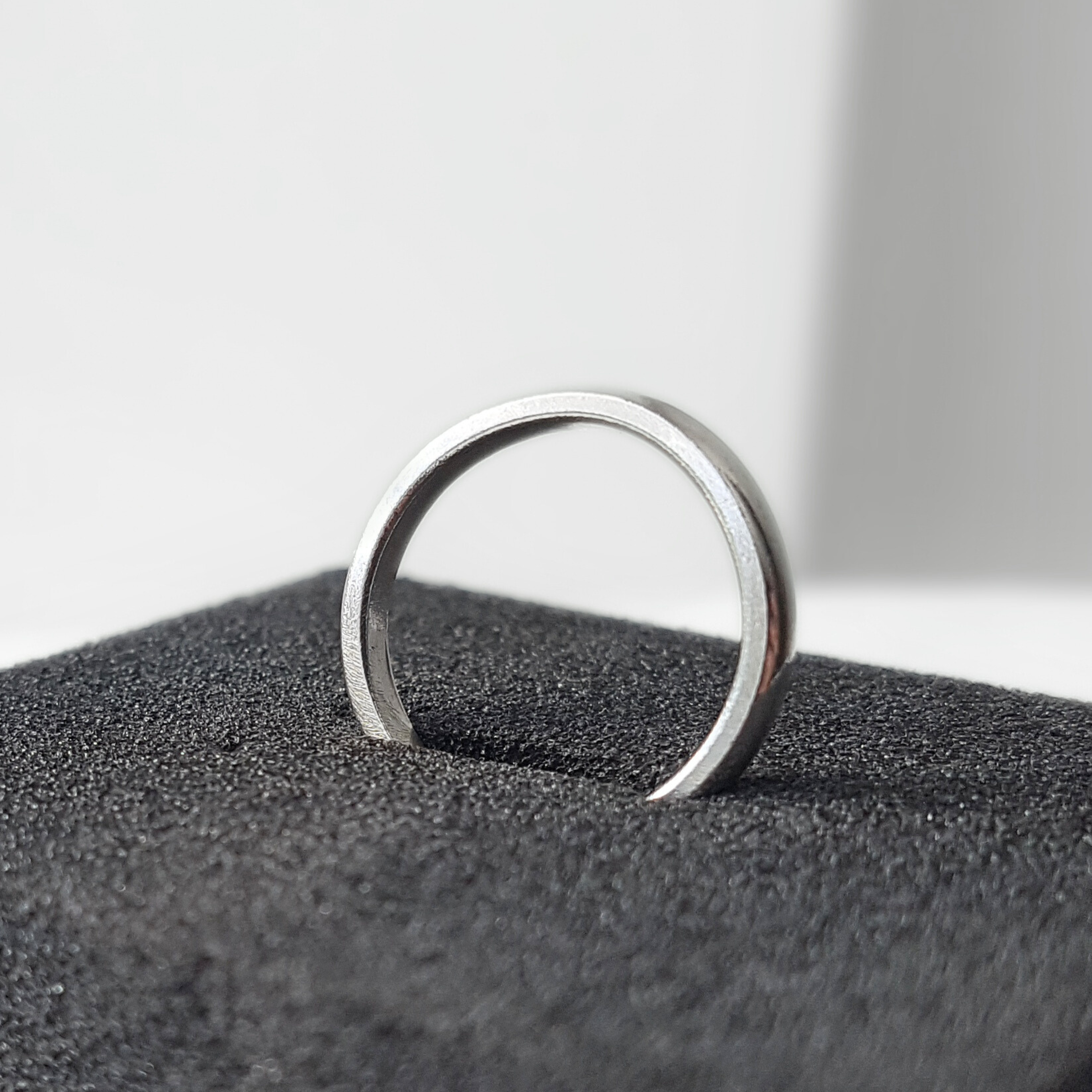 Minimalist Band Ring | Silver