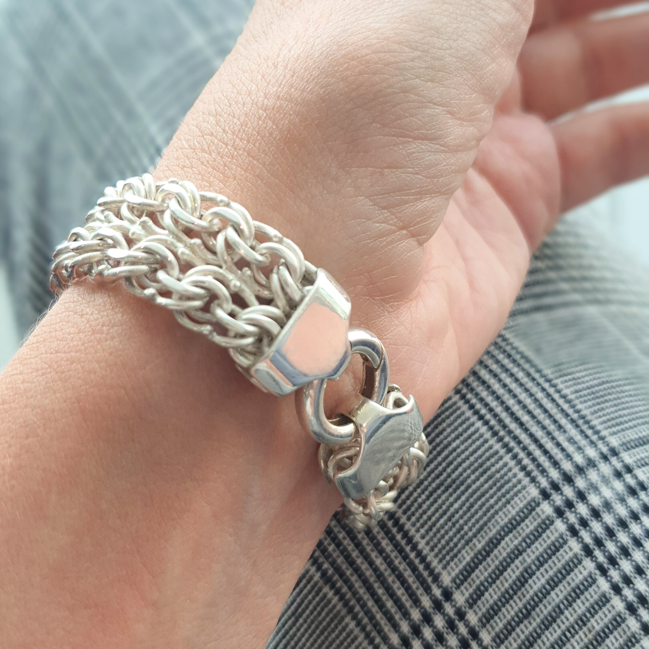 Edge – Chain Bracelet | Sterling Silver