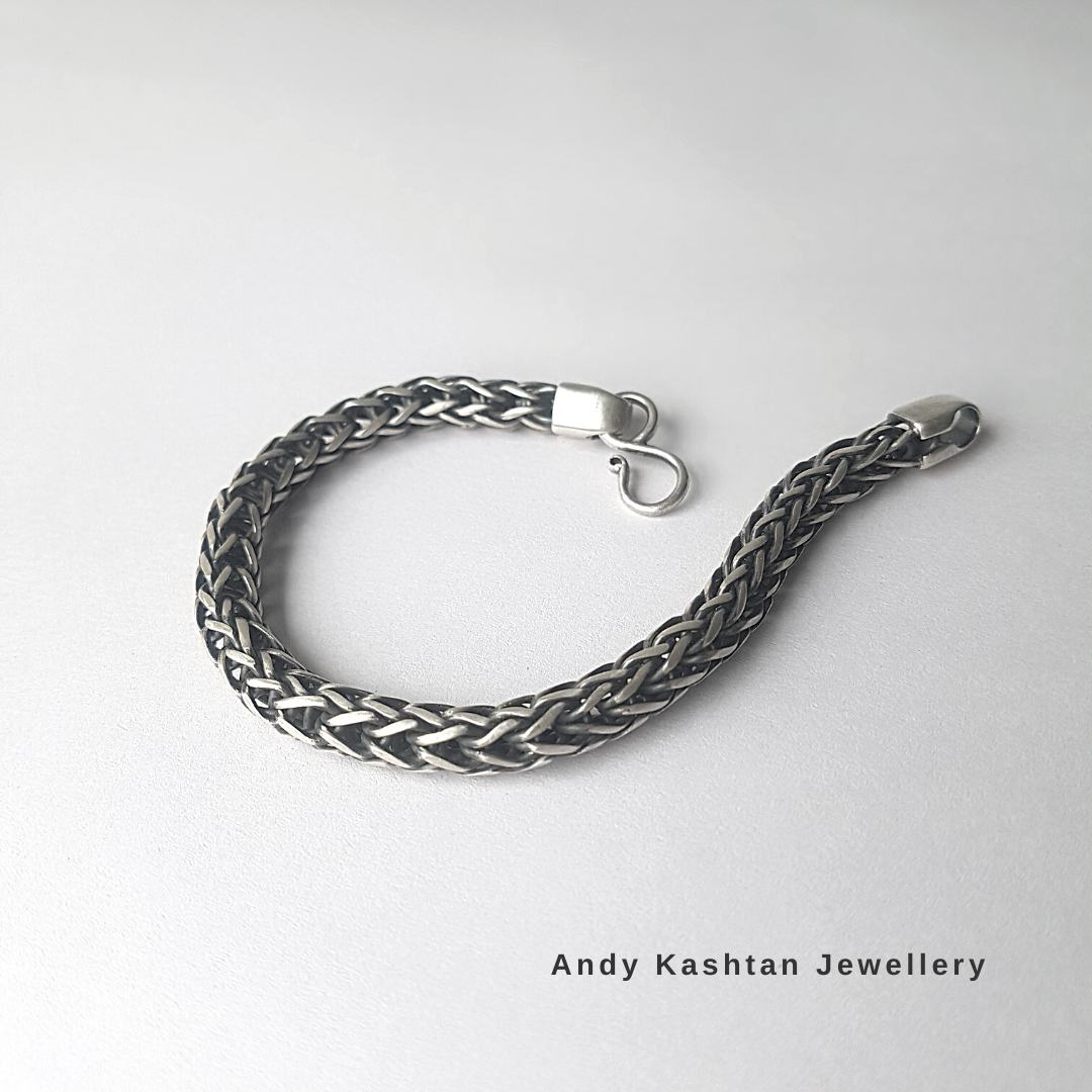 Link - Braided Bracelet | Silver
