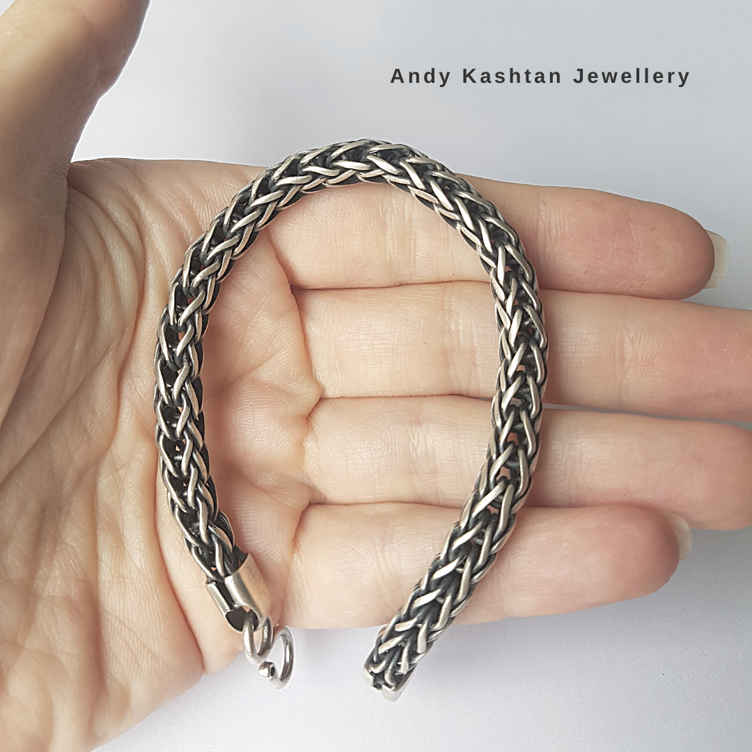 Link - Braided Bracelet | Silver