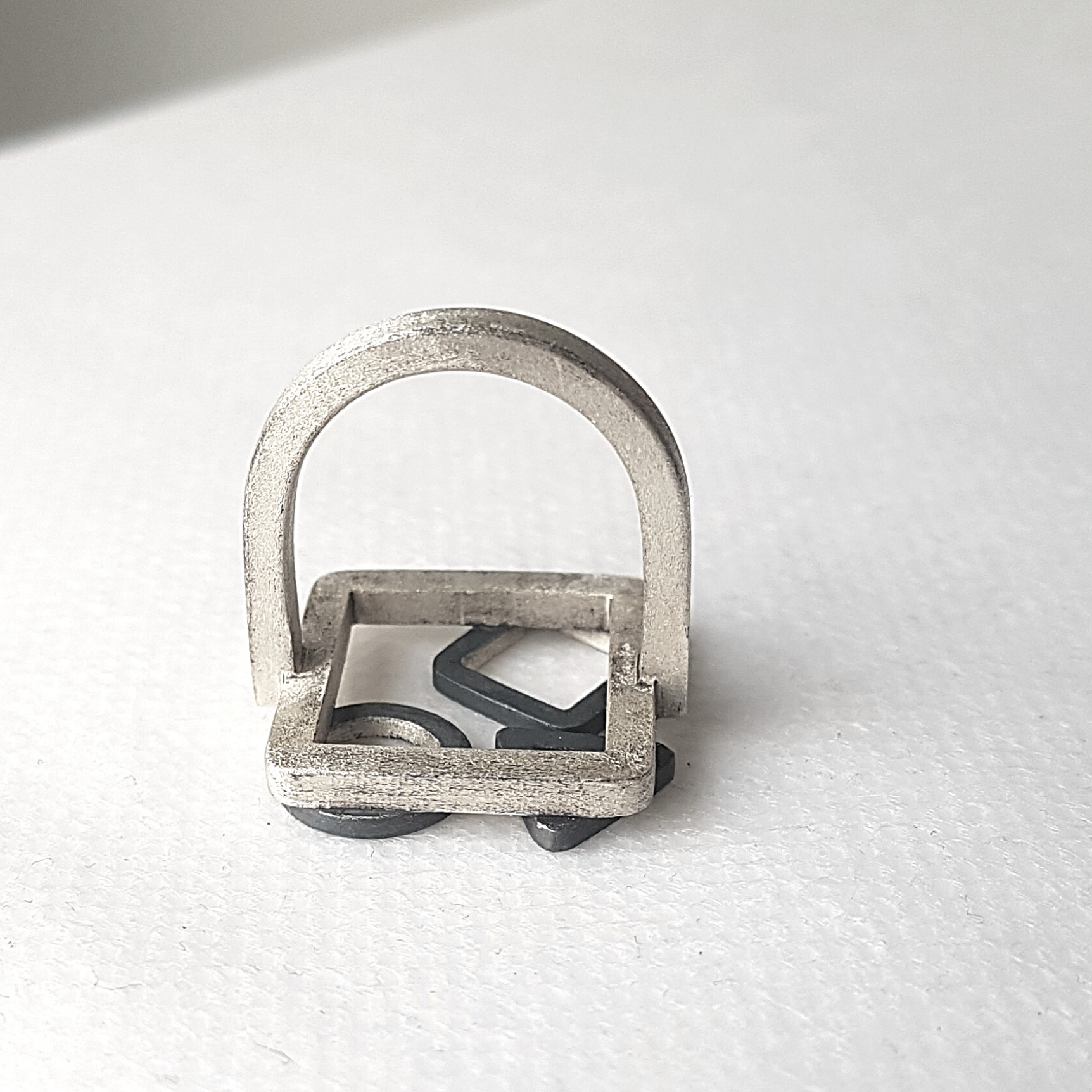 Geometric Ring | Silver