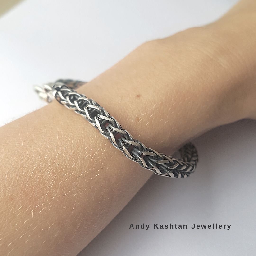 Link - Braided Bracelet | Silver