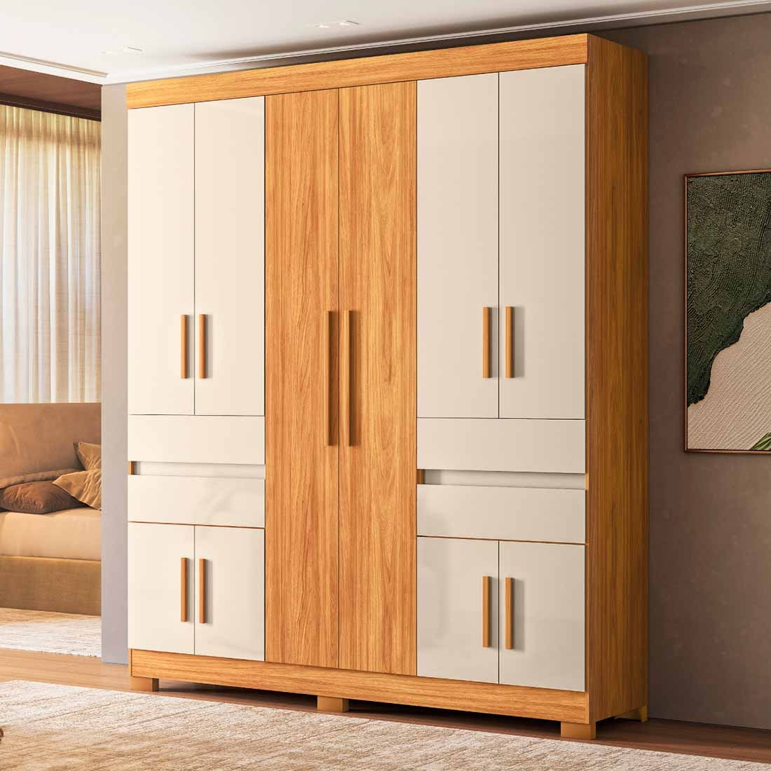 Guarda Roupa Casal 10 Portas