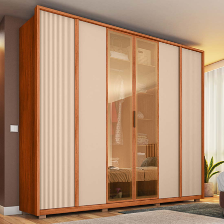 Guarda-Roupa com Vidro Reflecta
