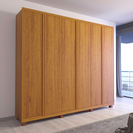 Guarda-Roupa 6 Portas Branco