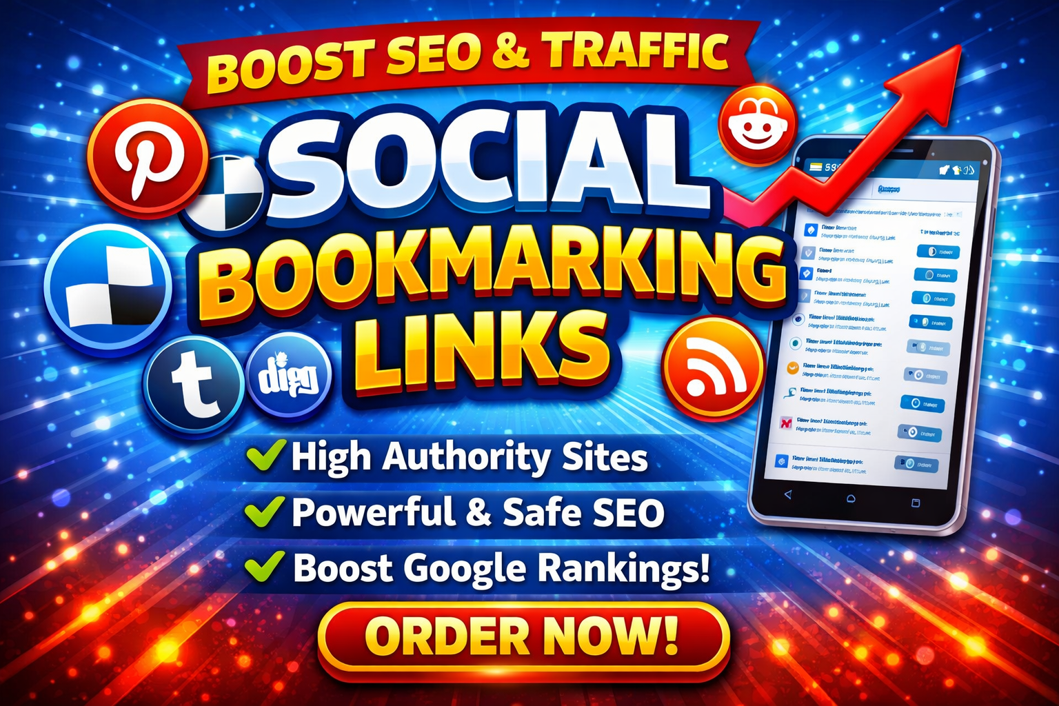 Social Bookmarking Backlinks to Boost SEO & Traffic