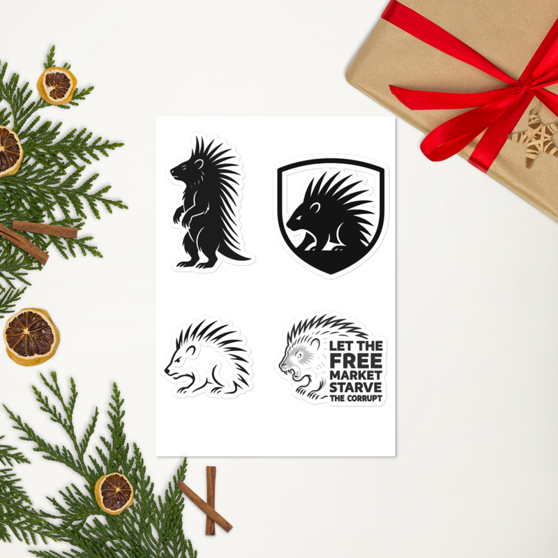 Porcupine Sticker Sheet 1