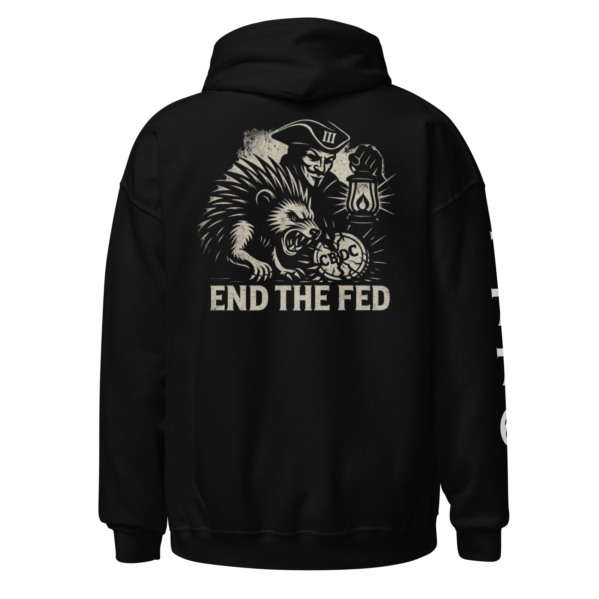 1776 End The Fed Porcupine 