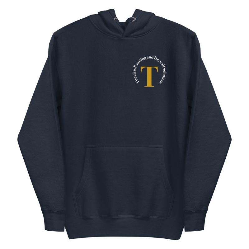 "Timeless" Navy Unisex Pullover Hoodie