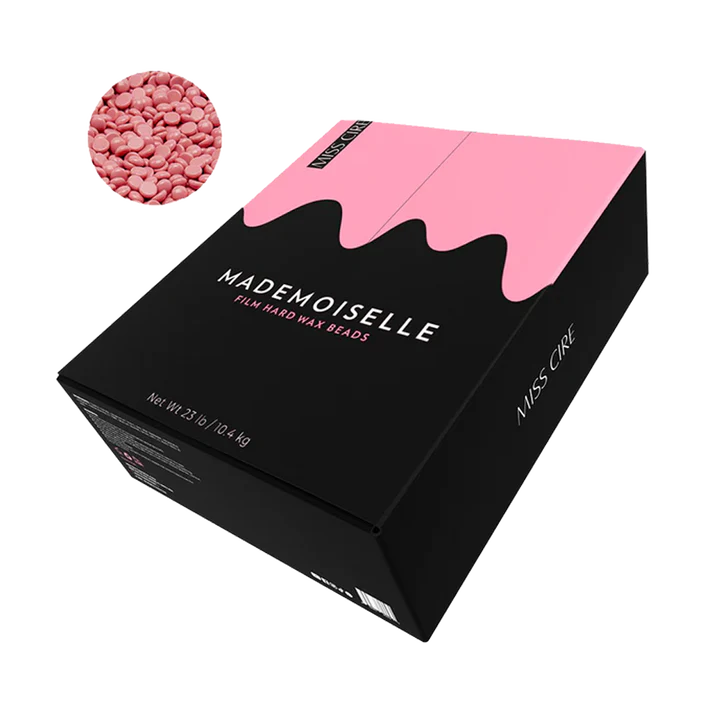 Mademoiselle Pink Polymer-based Film Hard Wax Beads - 23 Lb