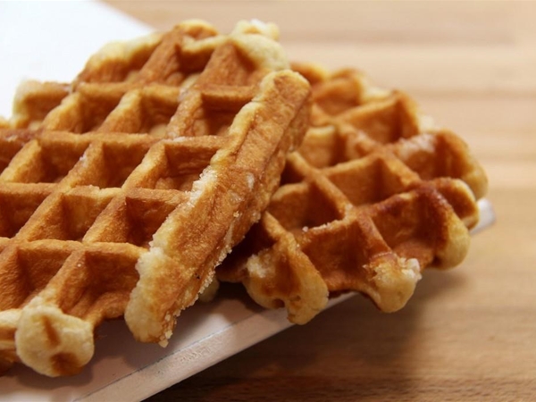 Wafels met candij (2 stuks)