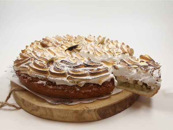 Kruisbessen schuim vlaai (1/2)