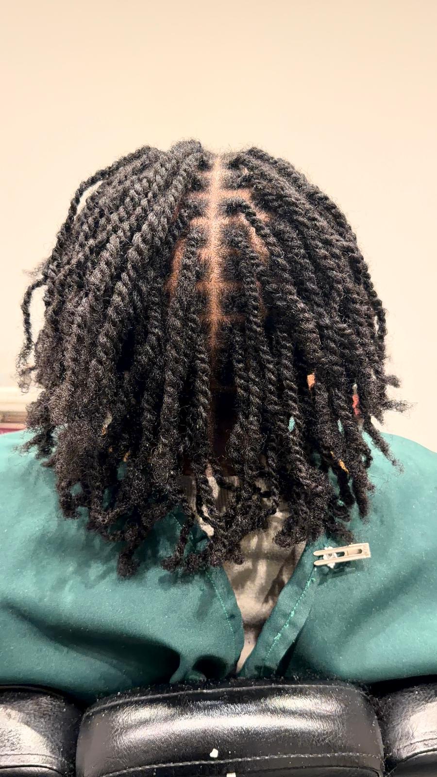 Traditional Loc Retwist (Interlocking methods)