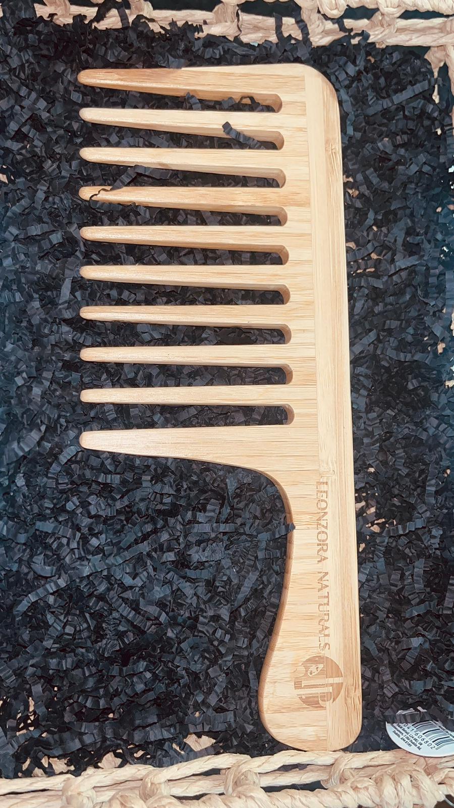 Seamless Bamboo Wide Tooth Comb