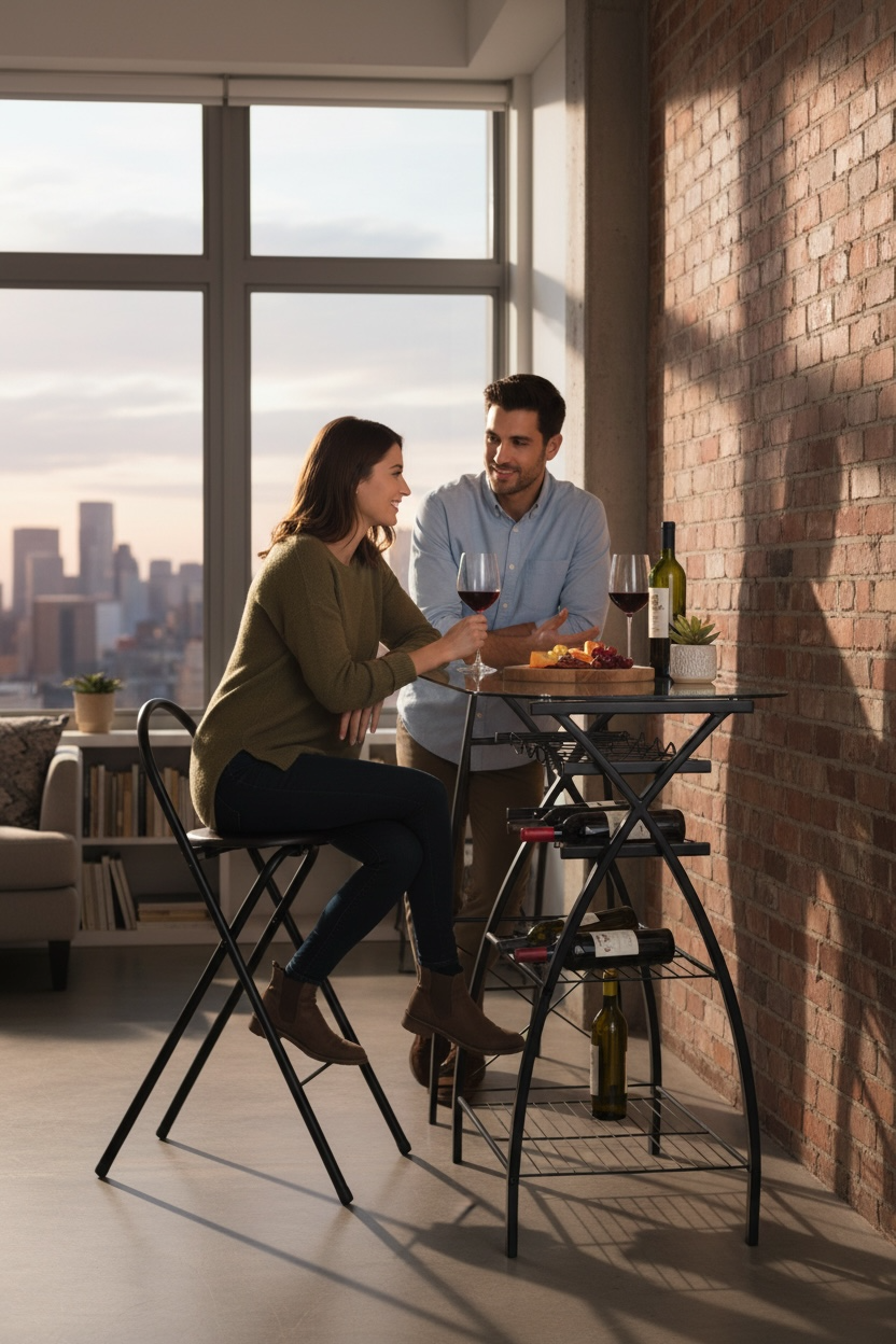 Barra de Vidrio de bar