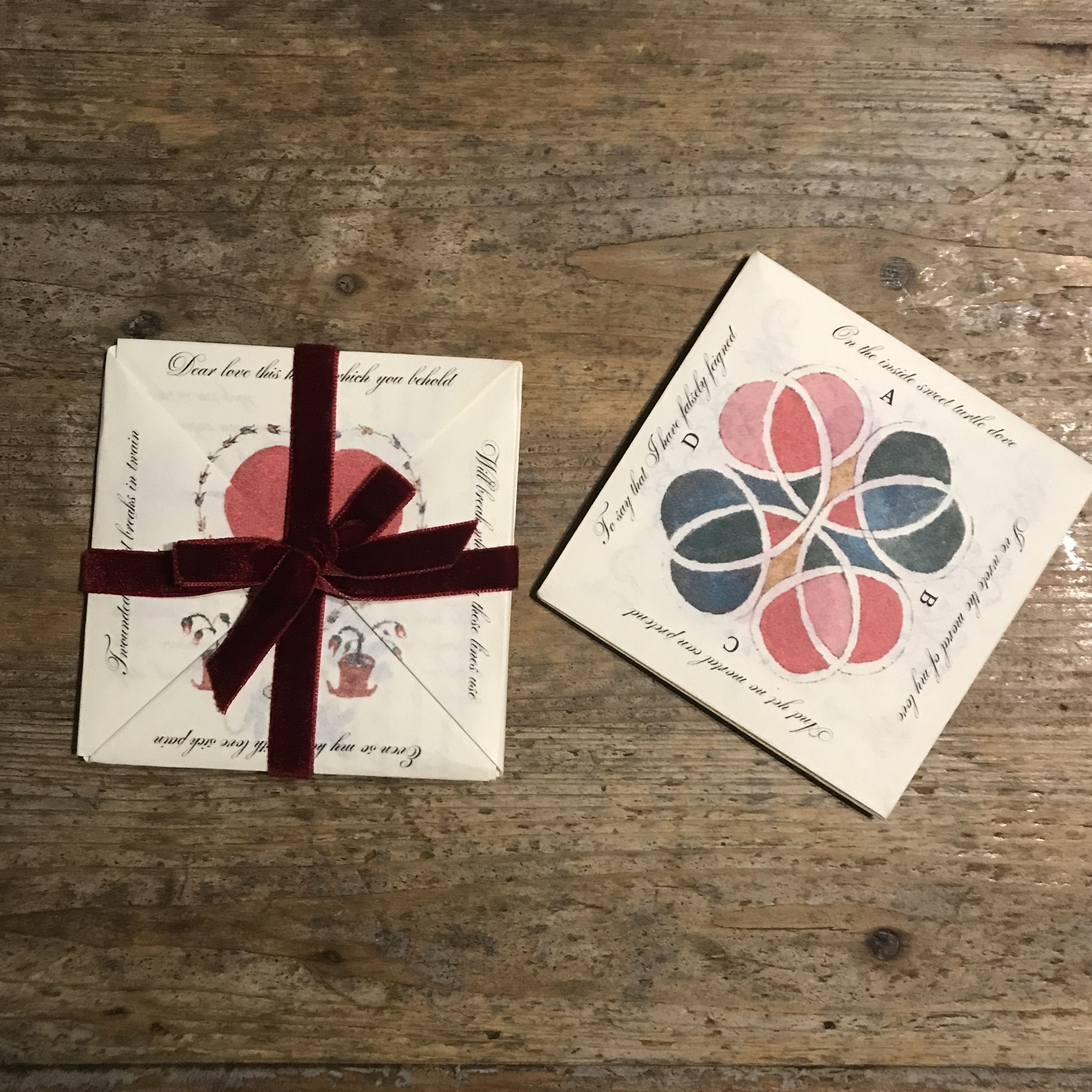 Replica of Valentine Puzzle Purse