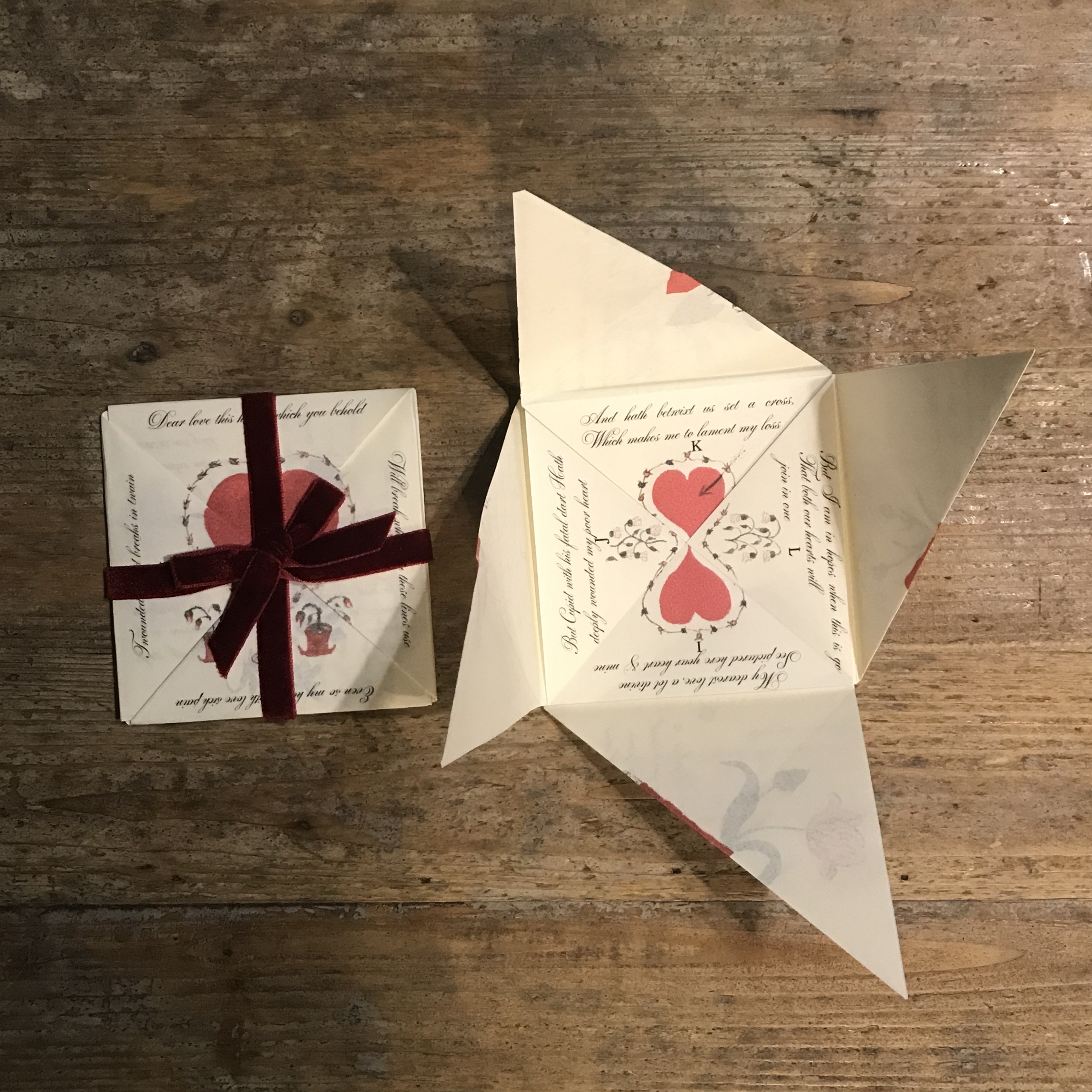 Replica of Valentine Puzzle Purse