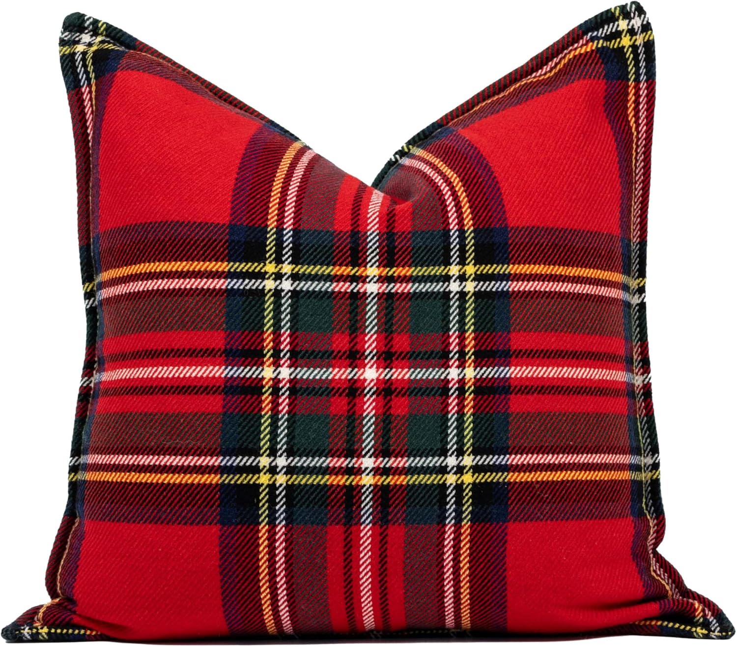 Plaid Throw Pillow