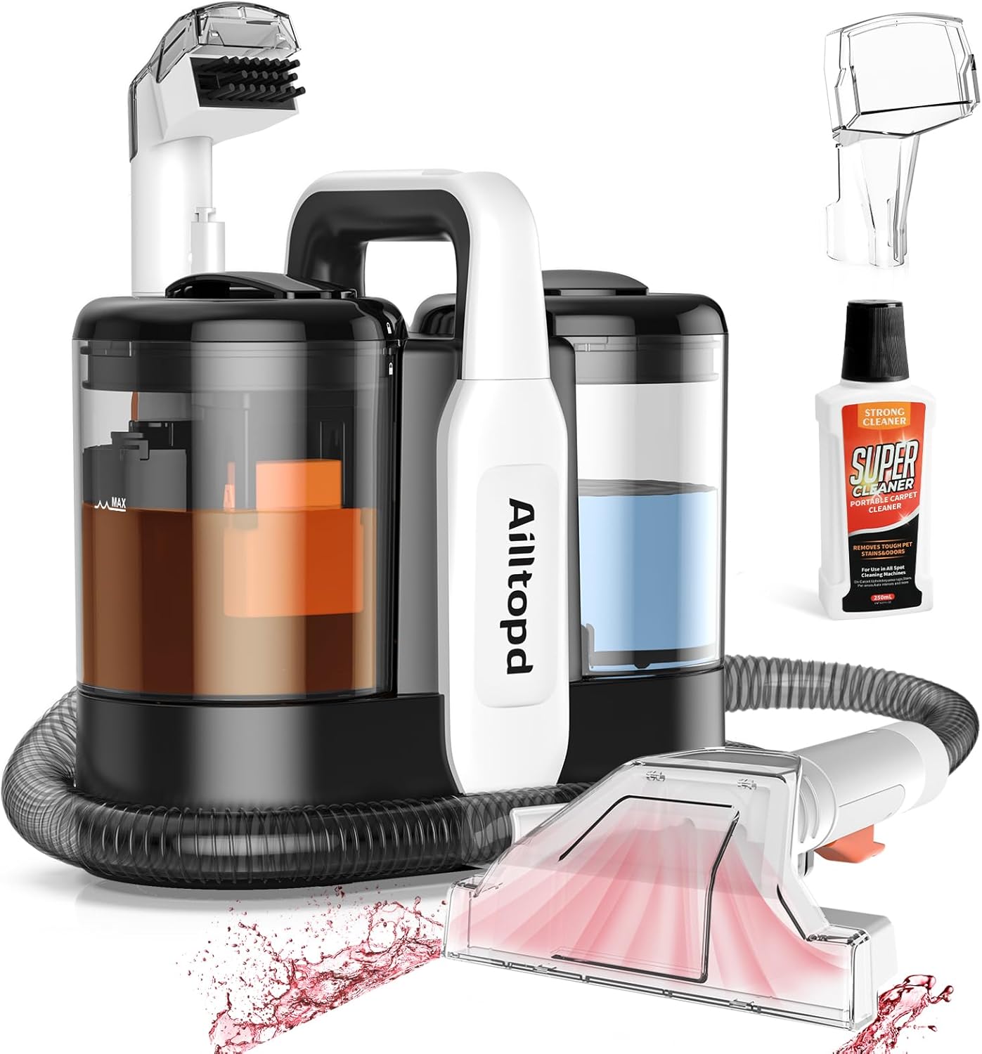 Alitopd Portable Carpet Cleaner