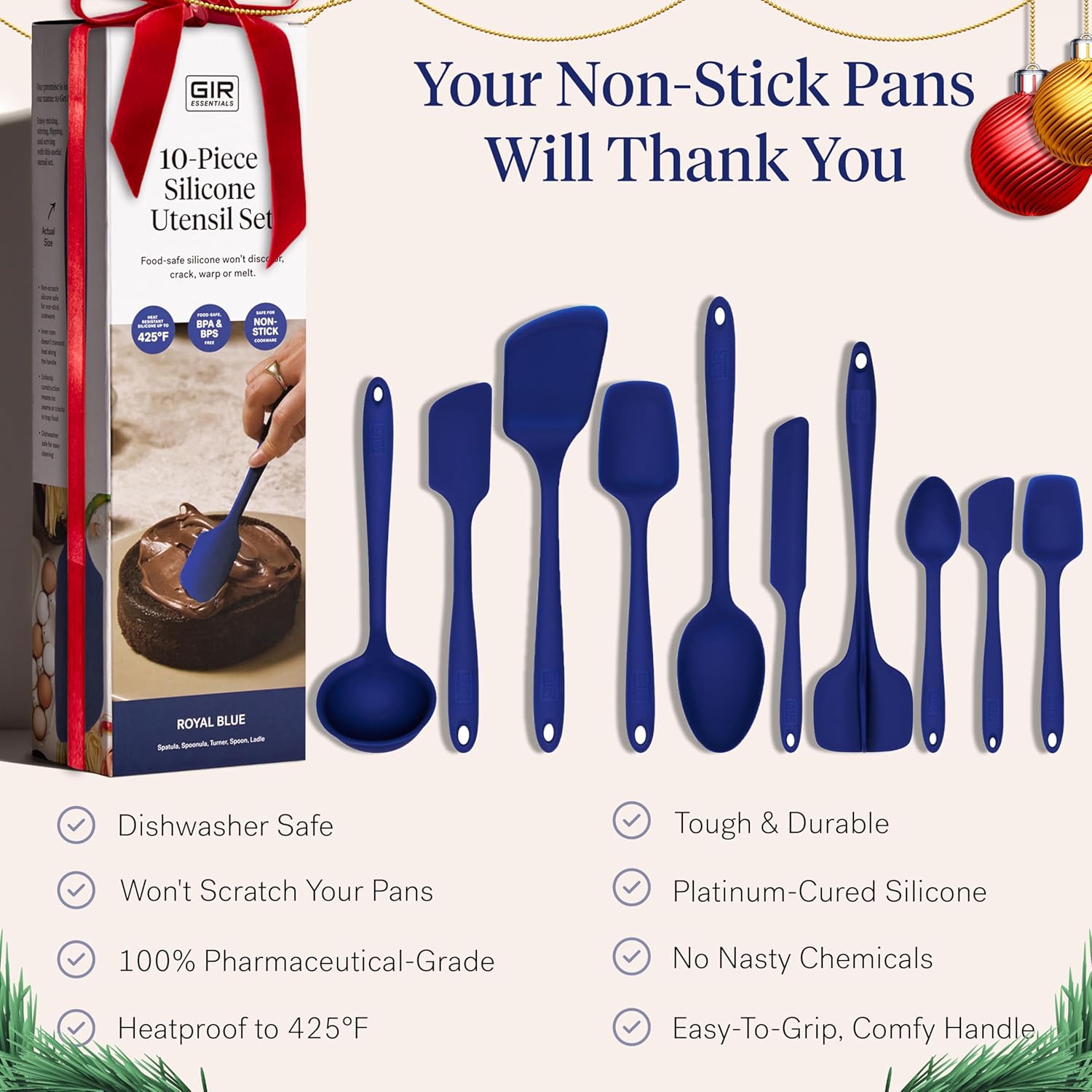 10-Piece Silicone Utensil Set