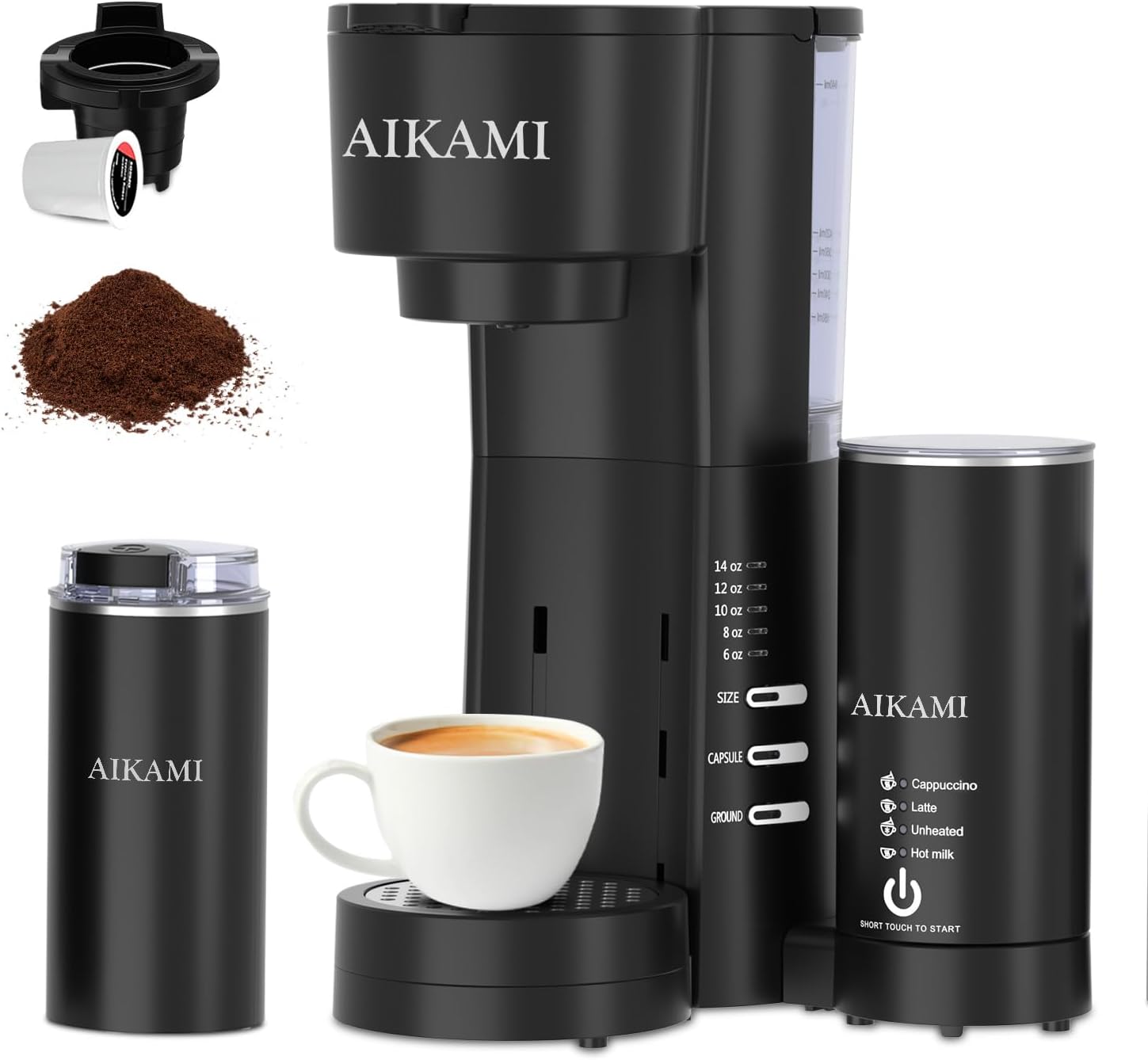 AIKAMI Single Serve Coffee Maker