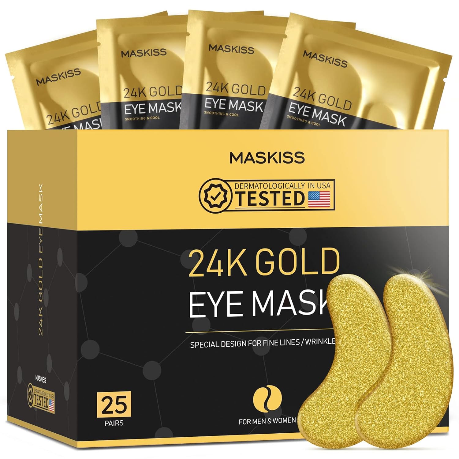 24K Gold Eye Mask