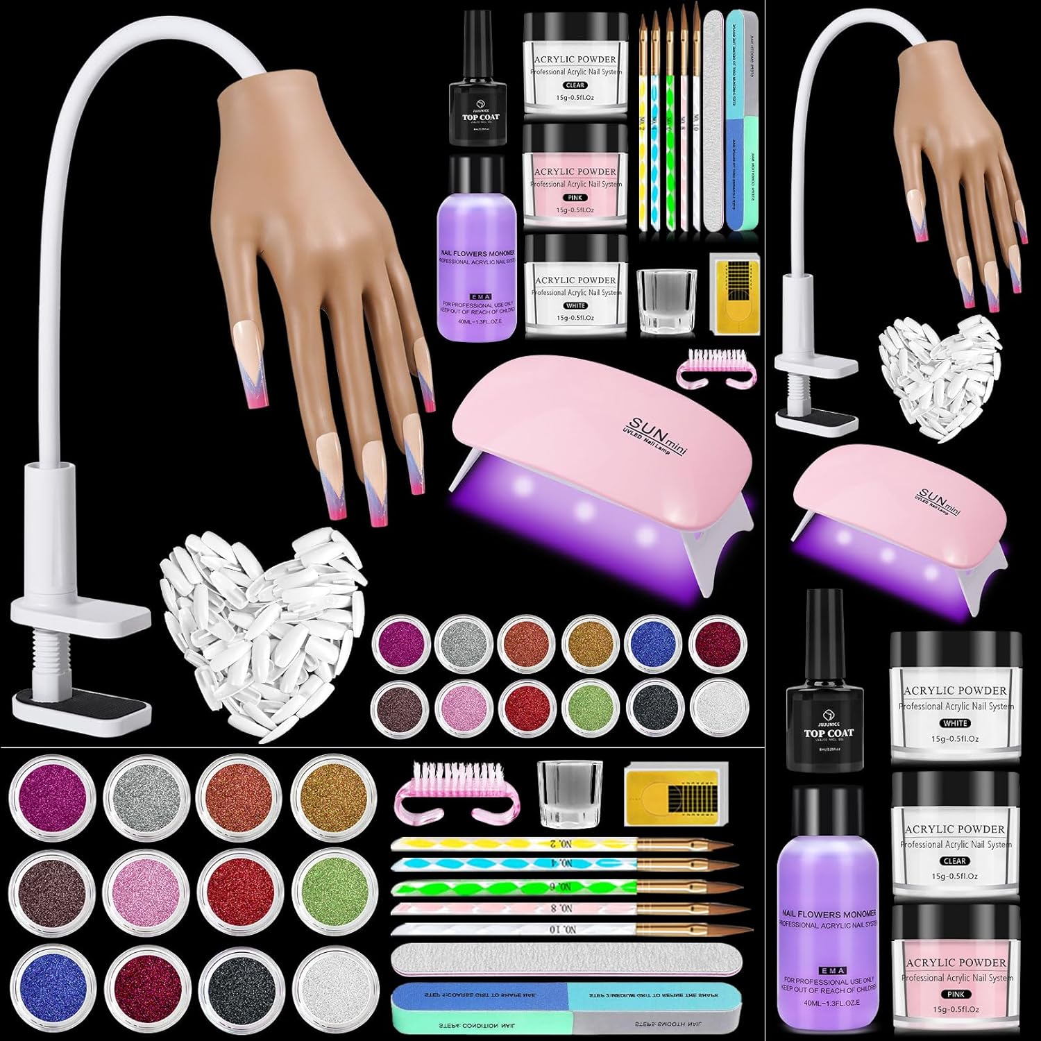 Complete Acrylic Nail Art Kit