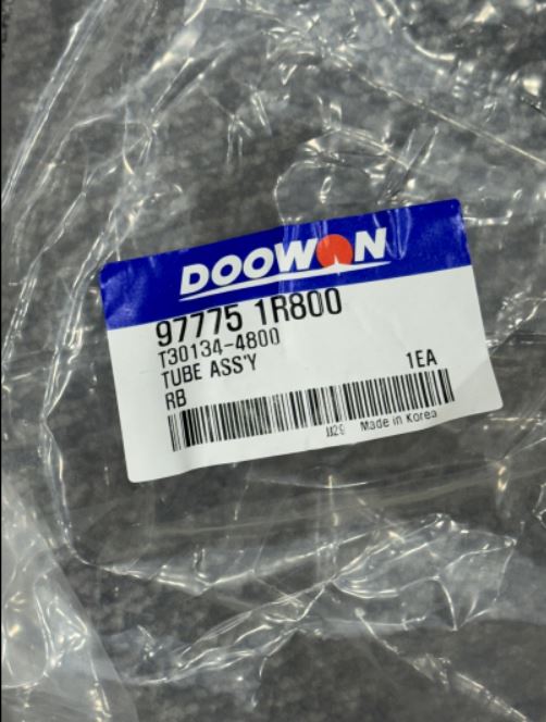 977751R800 DOOWON TUBE ASS'Y(T30134-4800) / Hyundai Kia