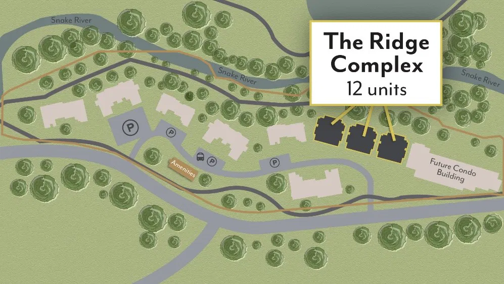 chalet de montaña actualmente en construcción