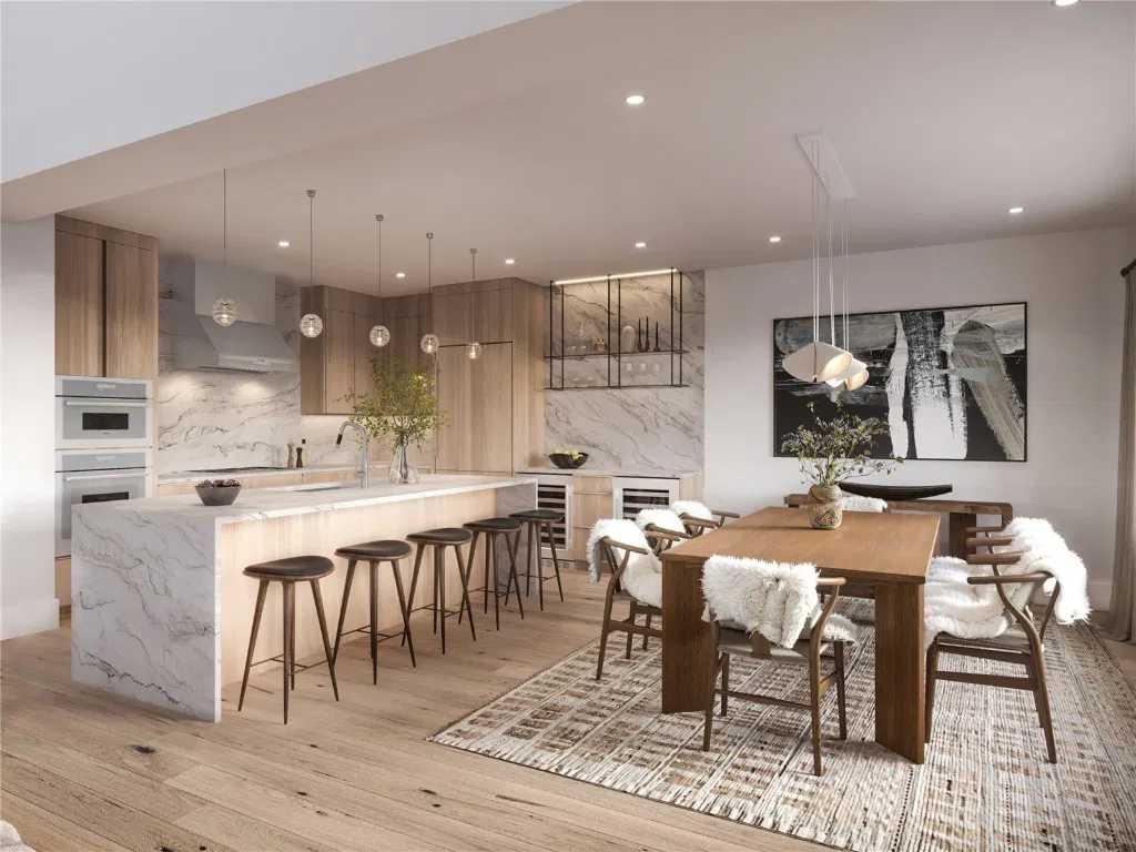 Casa lujosa situada en la montaña 