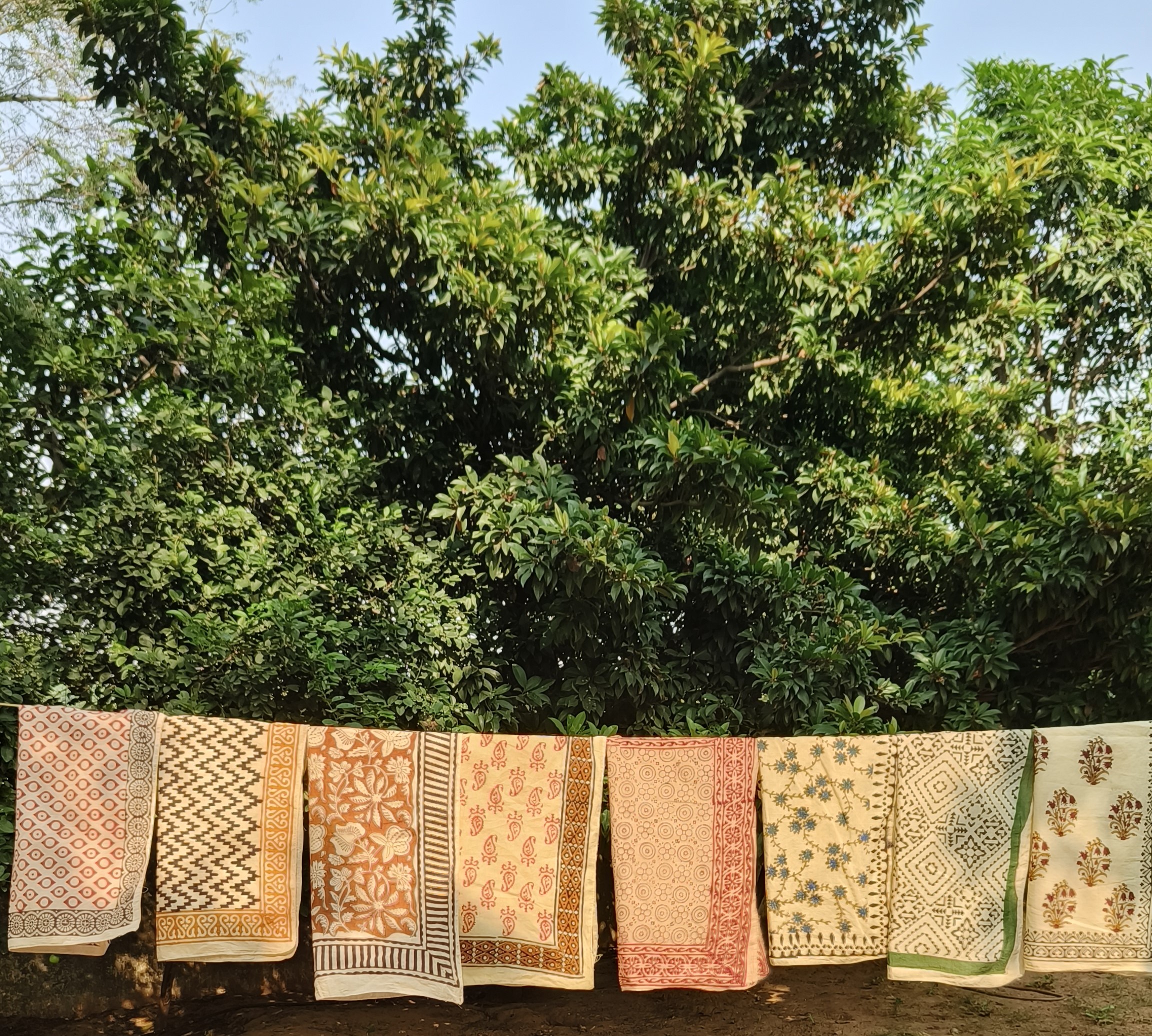 Handcrafted Block Print Cotton Sheet