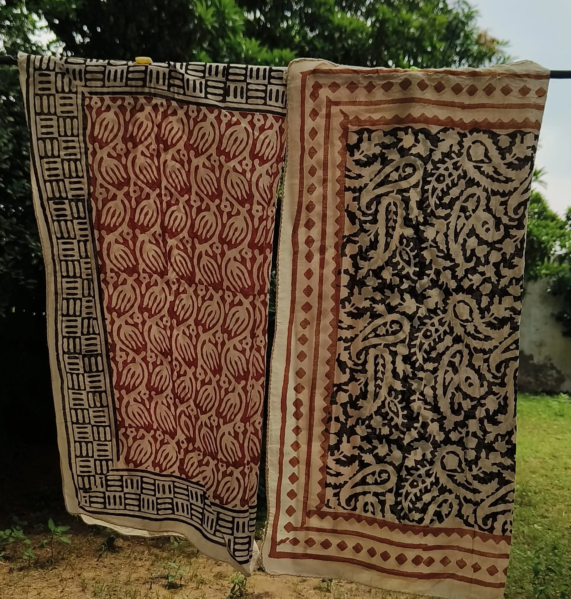Handcrafted Block Print Cotton Scarves