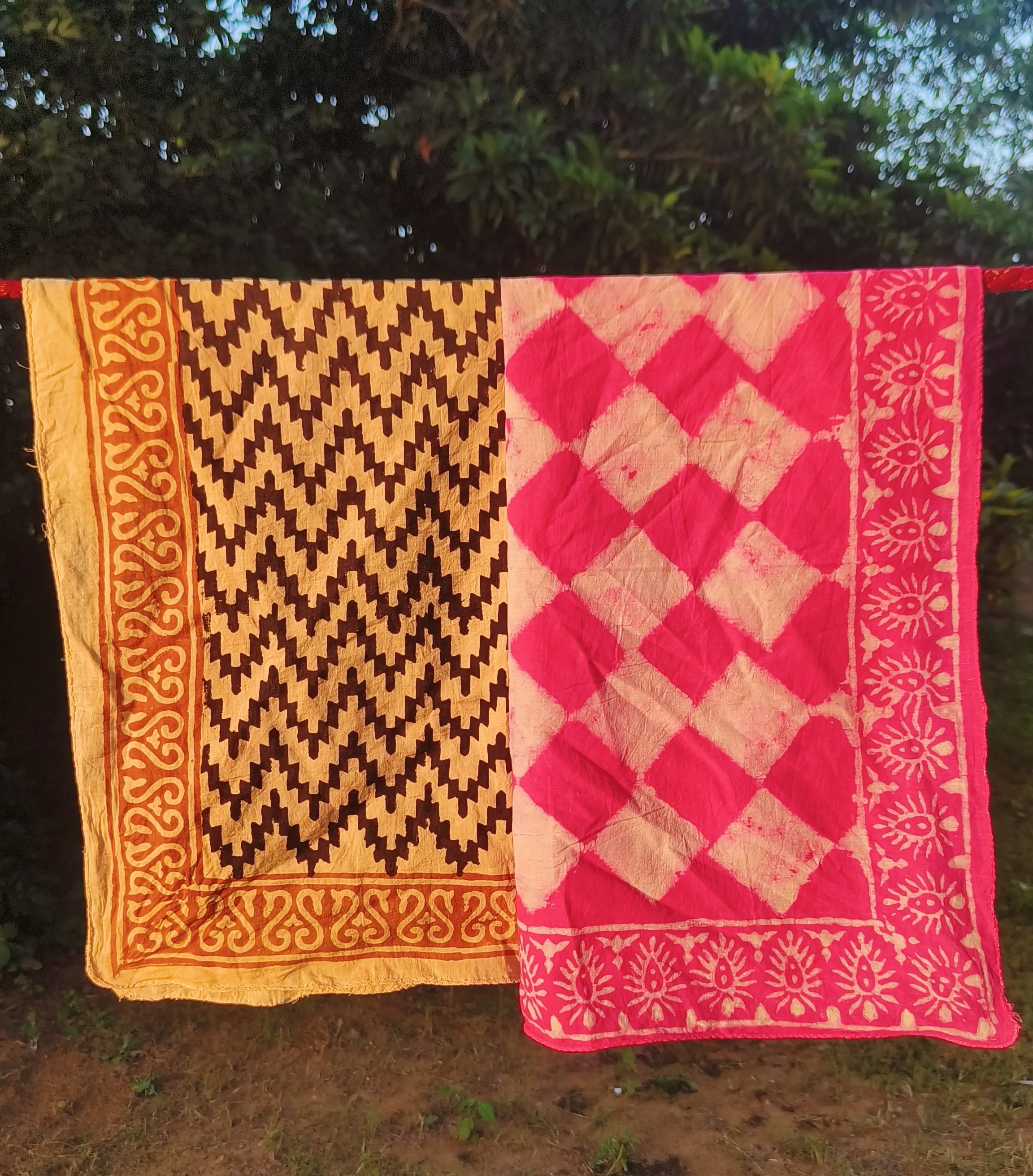Handcrafted Printed Scarves