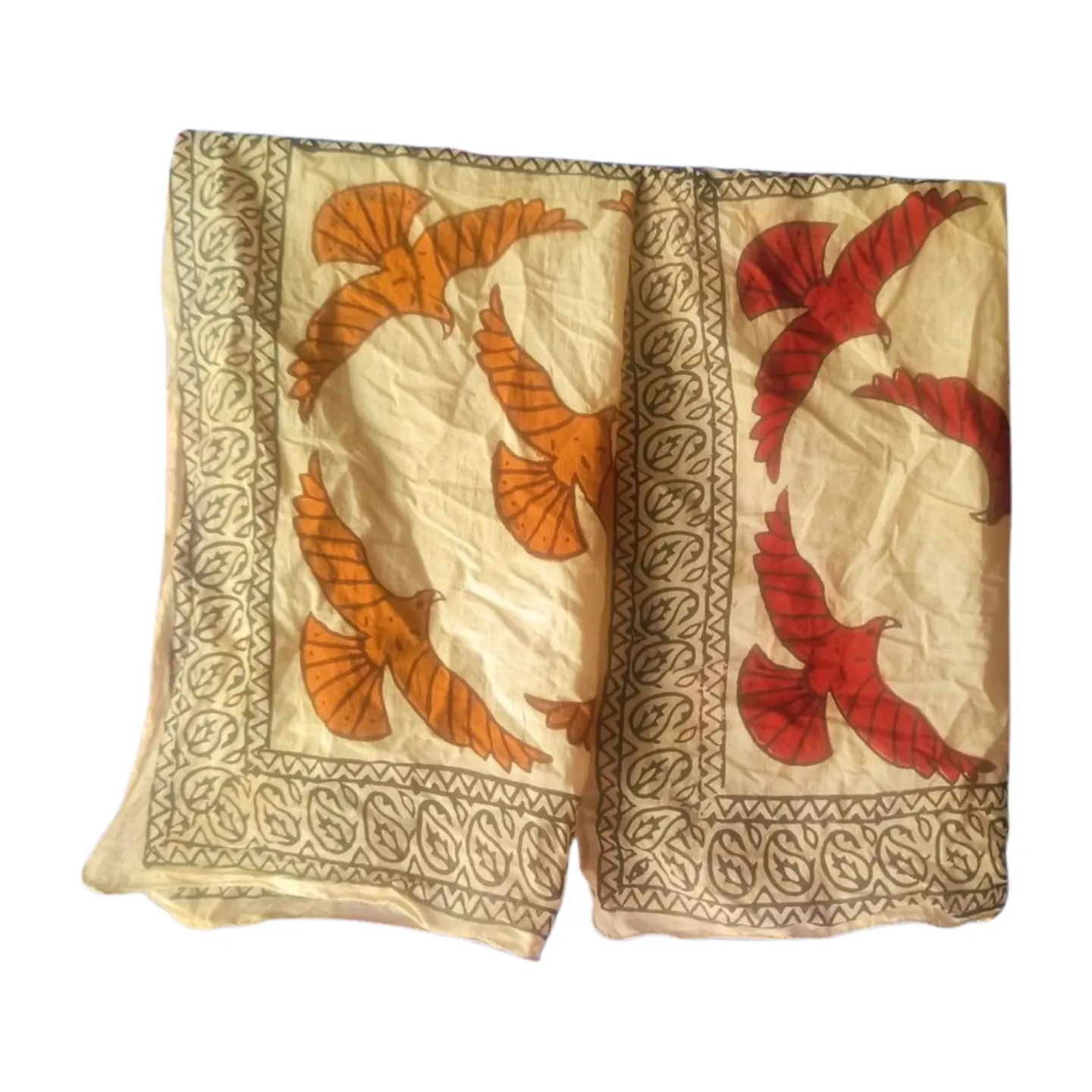 Handmade Printed Cotton Scarves