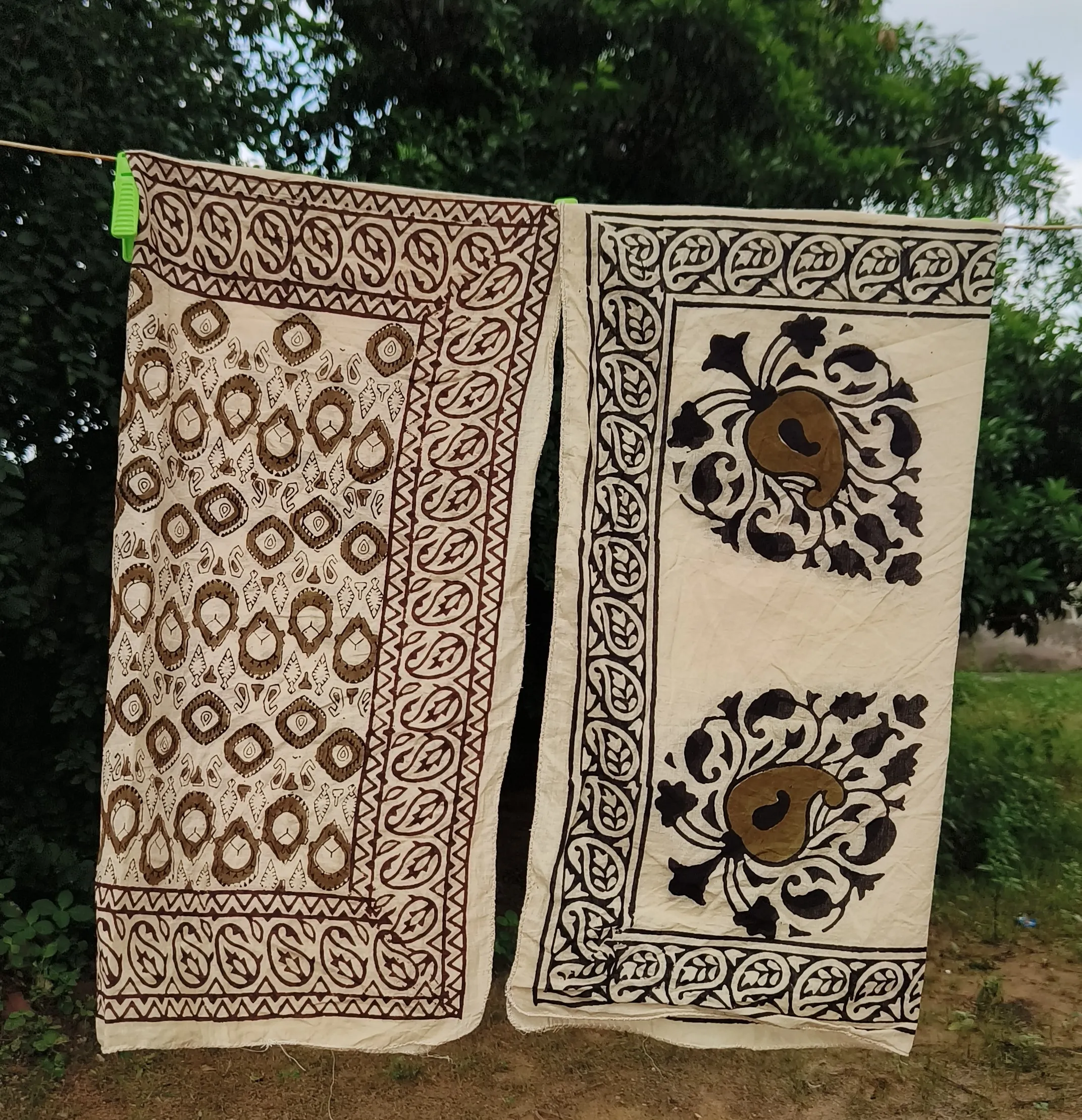 Handcrafted Block Printed Cotton Towels