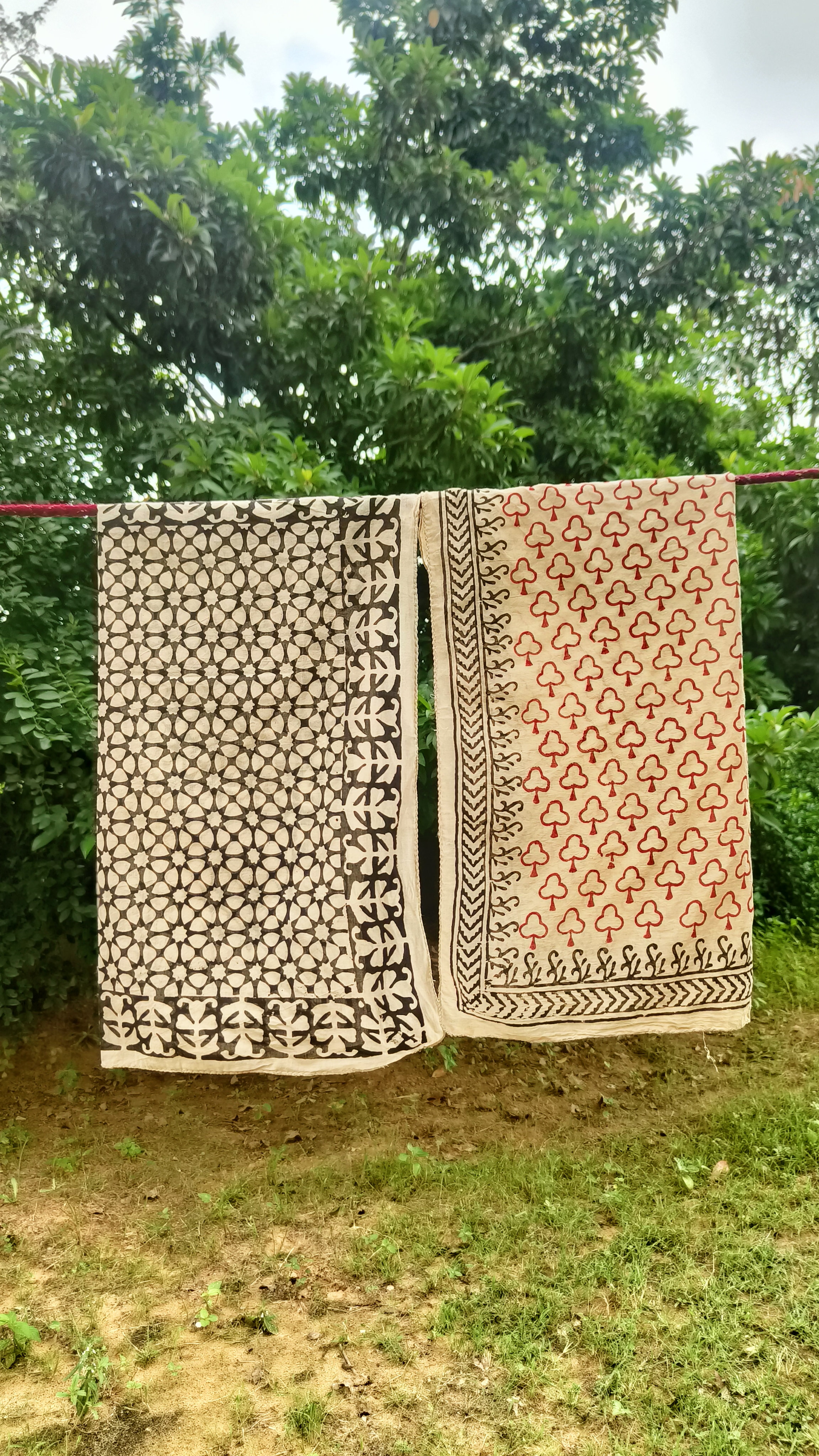 Handcrafted Block Print Cotton Towels