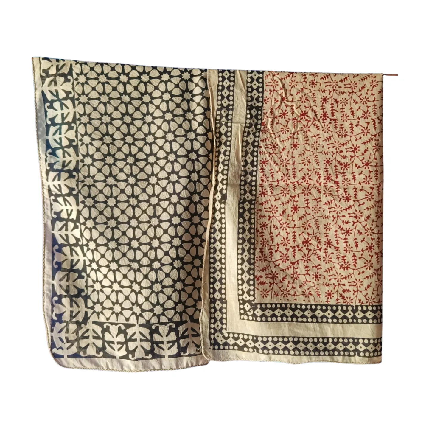 Traditional Indian Bandana Pack (Set of 5) – Natural Dye Cotton Scarves