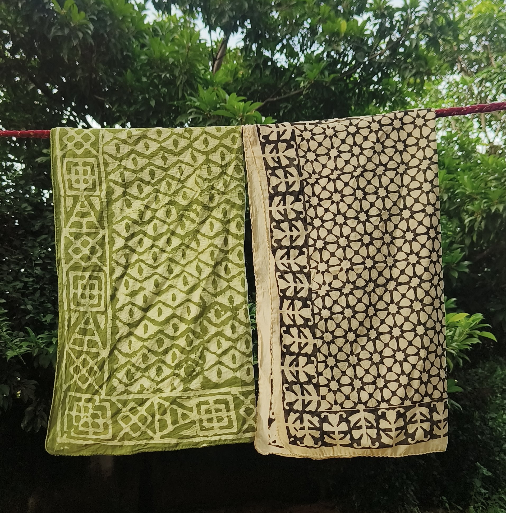 Handcrafted Patterned Scarves