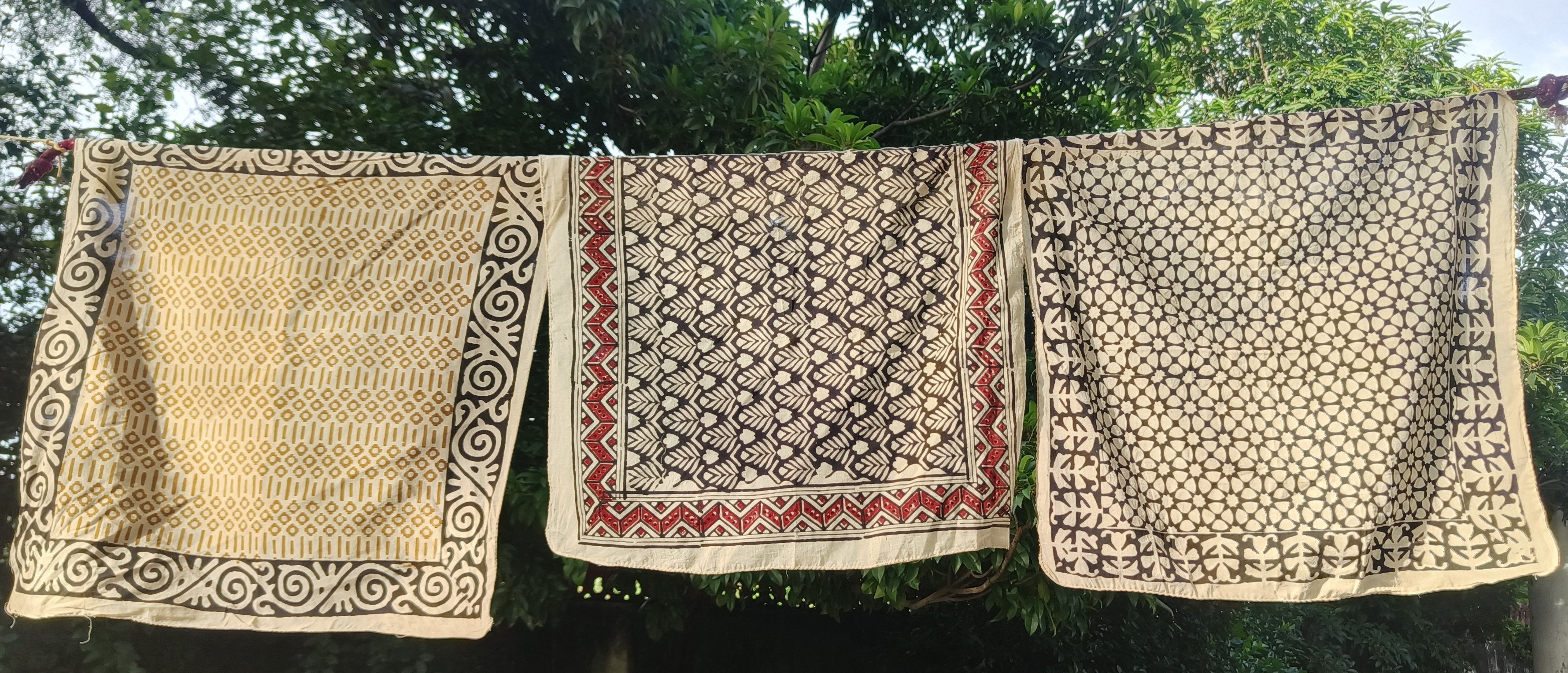 Handcrafted Block Print Scarves