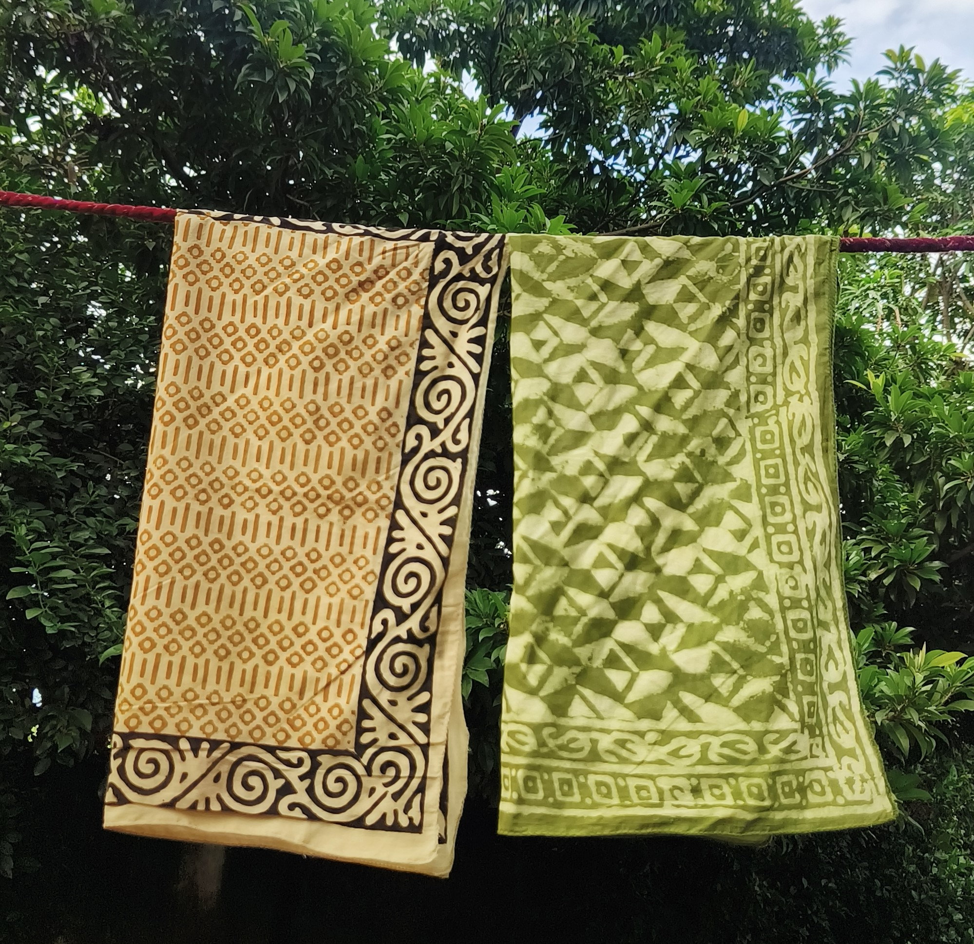 Handcrafted Block Print Cotton Scarves