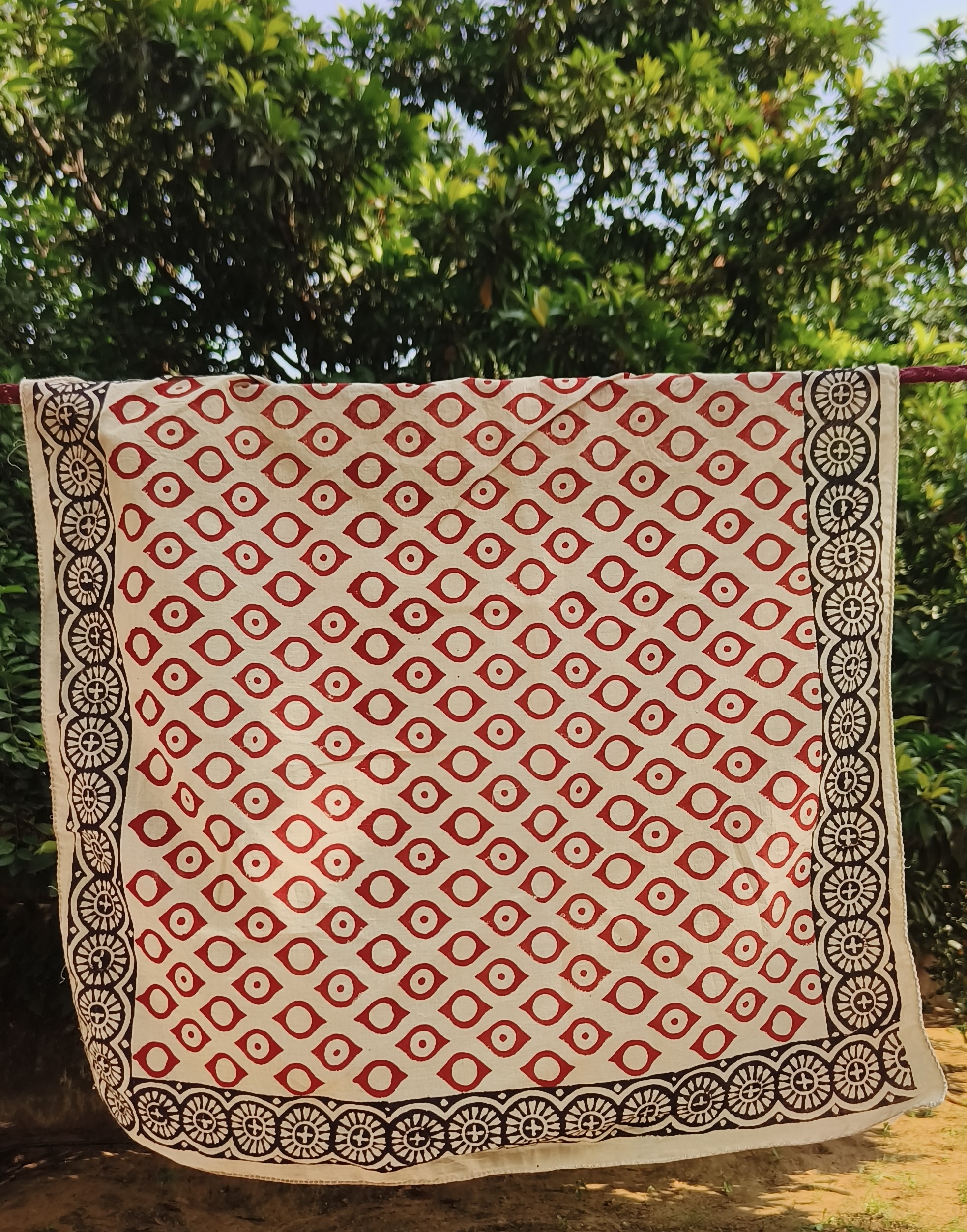 Handcrafted Block Print Cotton Sheet
