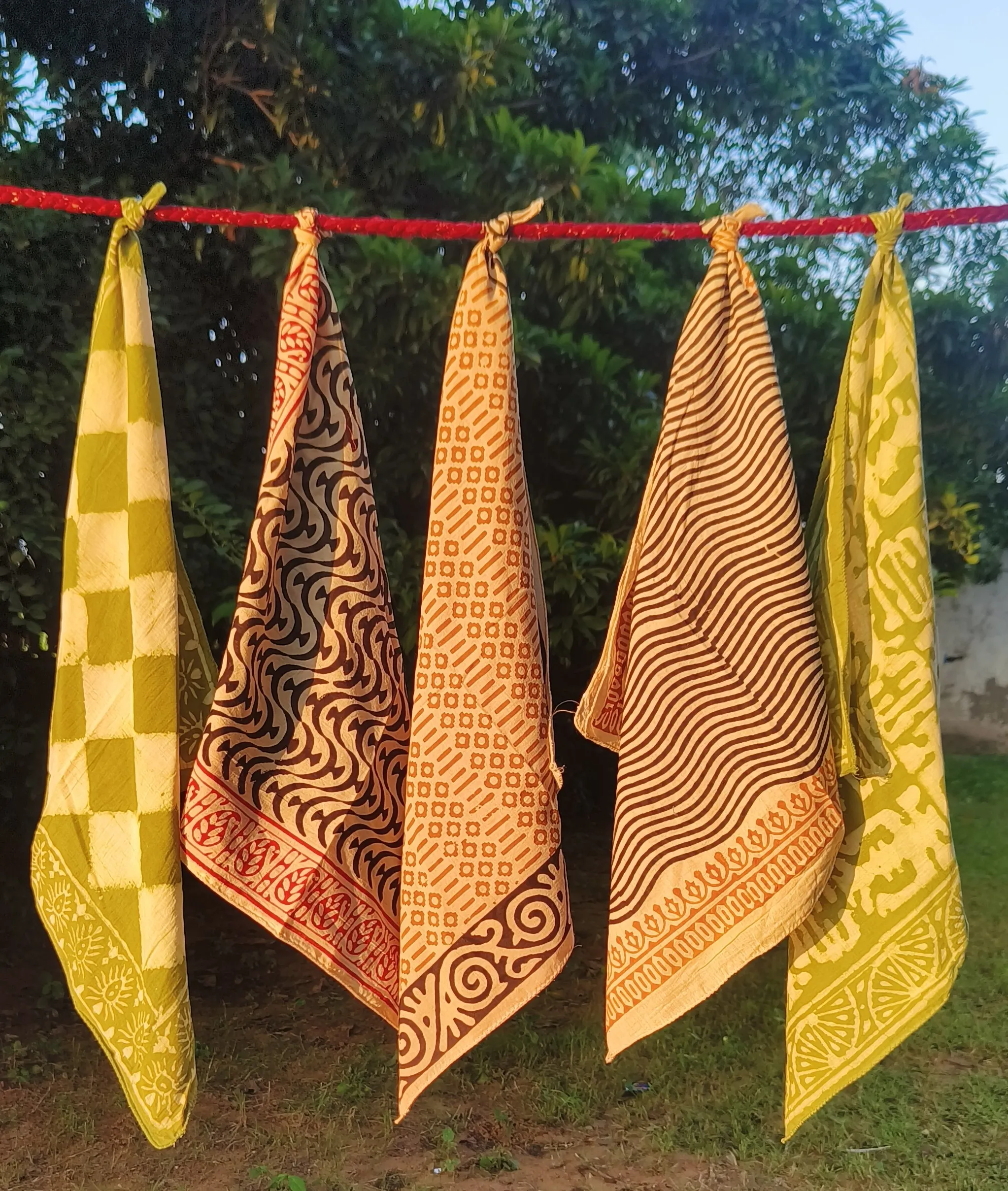 Handcrafted Cotton Bandanas