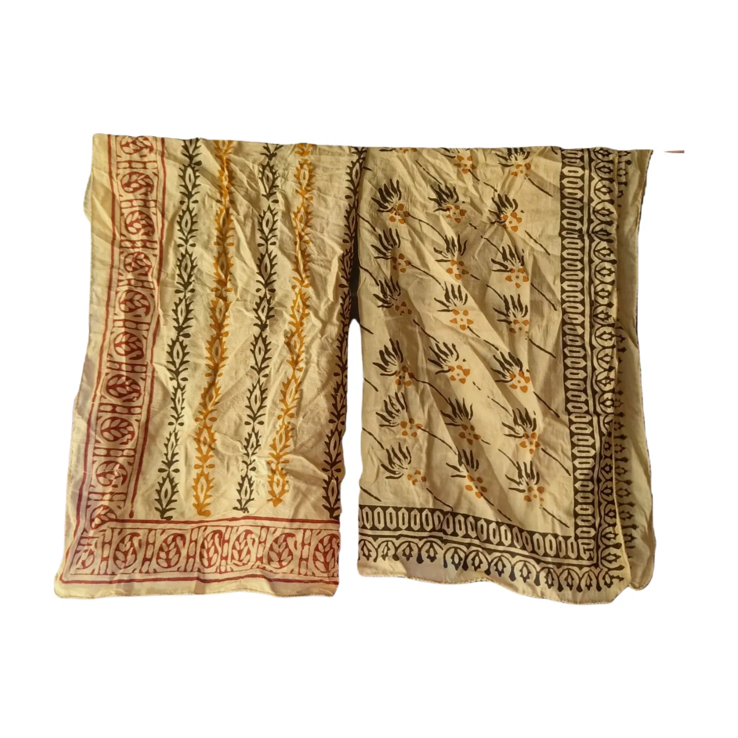 Handmade Printed Cotton Scarves