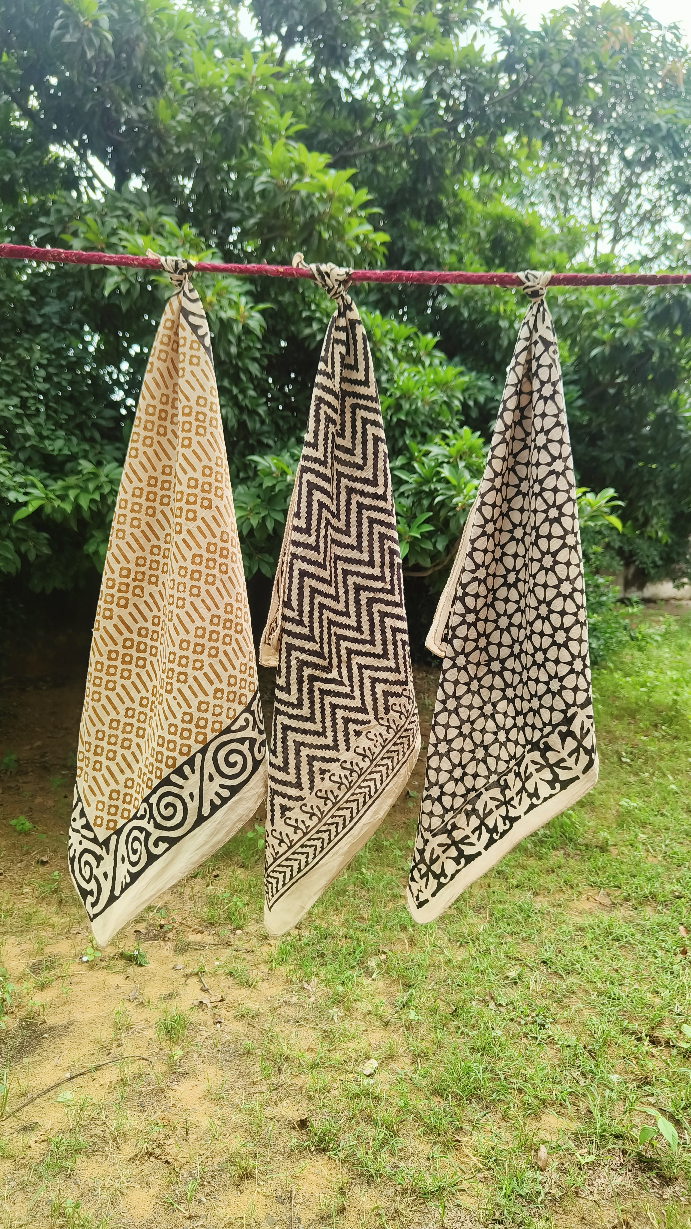 Handcrafted Block Print Cotton Towels