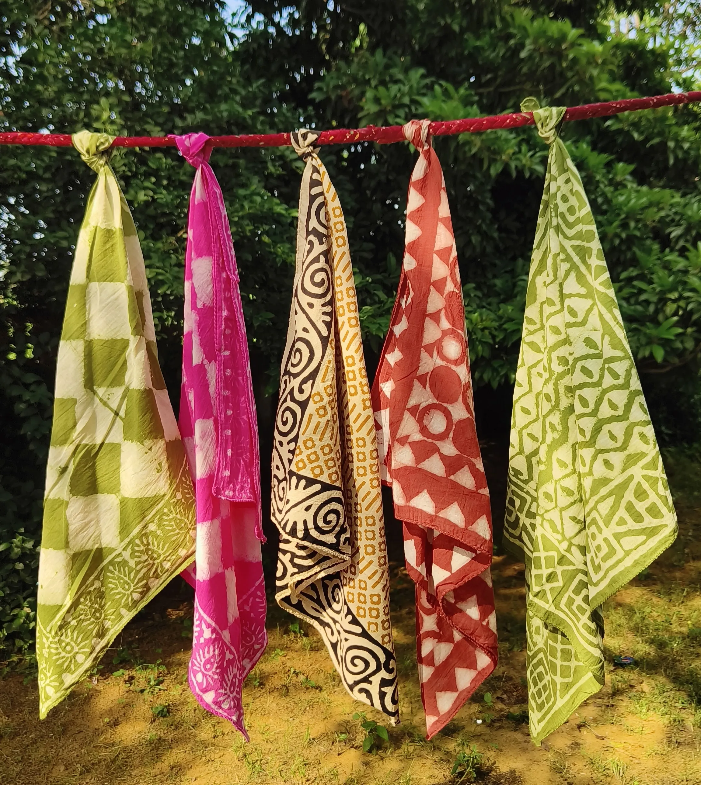 Handcrafted Cotton Scarves